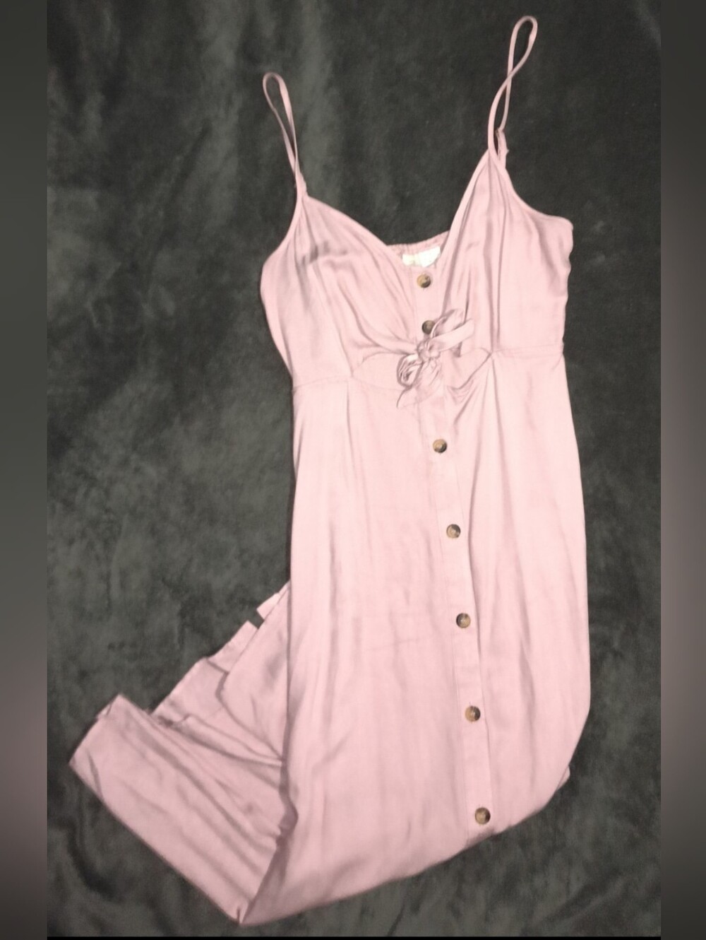 Mimi Chica Mauve Pink Slip Dress